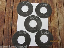 5 Stück Schleifscheiben 120mm x 51mm Bohrung für Vollmer Lilliput NS 120 
