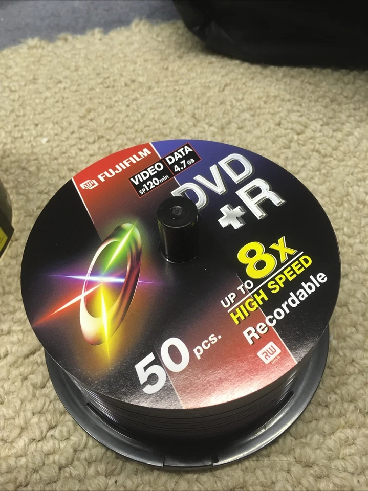 38x DVD+R Fujifilm Up To 8x Hi Speed Recordable Video 120 Min 4.7GB - Image 2 of 4