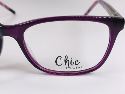 New Chic Grape BREE Eyeglasses 57mm with Case. For The  display picture 1