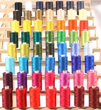 58 LARGE ALL PURPOSE POLYESTER SEWING SERGER THREADS