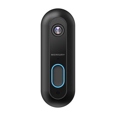 Merkury Innovations Smart WiFi Doorbell Camera HD 1080P (MIC-CW014