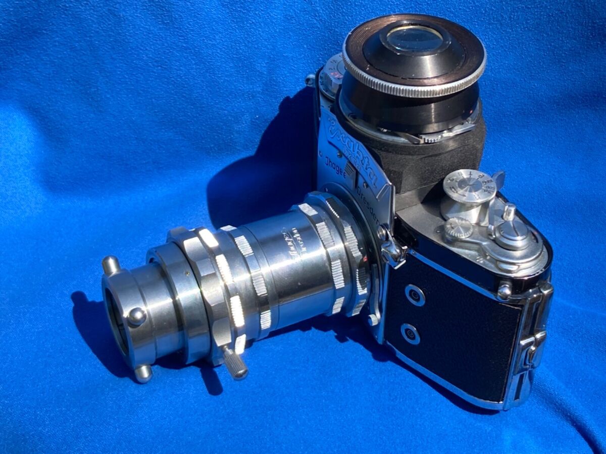 Vintage Exakta VXIIS Jhagee Dresden Camera Carl Zeiss Vintage Exakta VXIIS Jhagee Dresden Camera Carl Zeiss