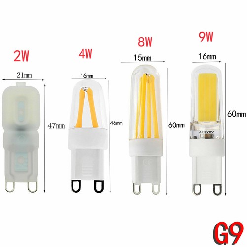 G4 G9 E12 E14 Dimmable LED Corn Bulb Silicone Crystal COB Filament Lights Lamp C - Picture 14 of 16