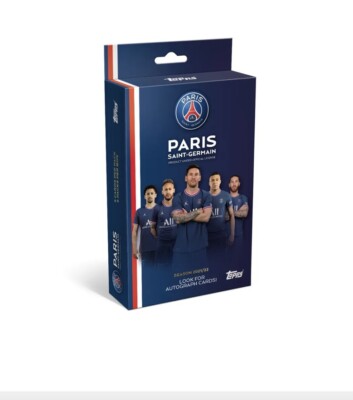 2021-22 Topps Paris Saint-Germain PSG Team Set Box - NEU OVP Sealed Händler  