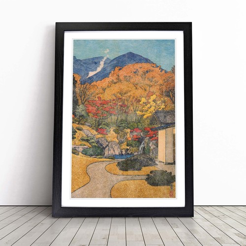 Autumn In Hakone Museum Forest Asian Toshi Yoshida Wall Art Print Framed Picture - 第 1/9 張圖片