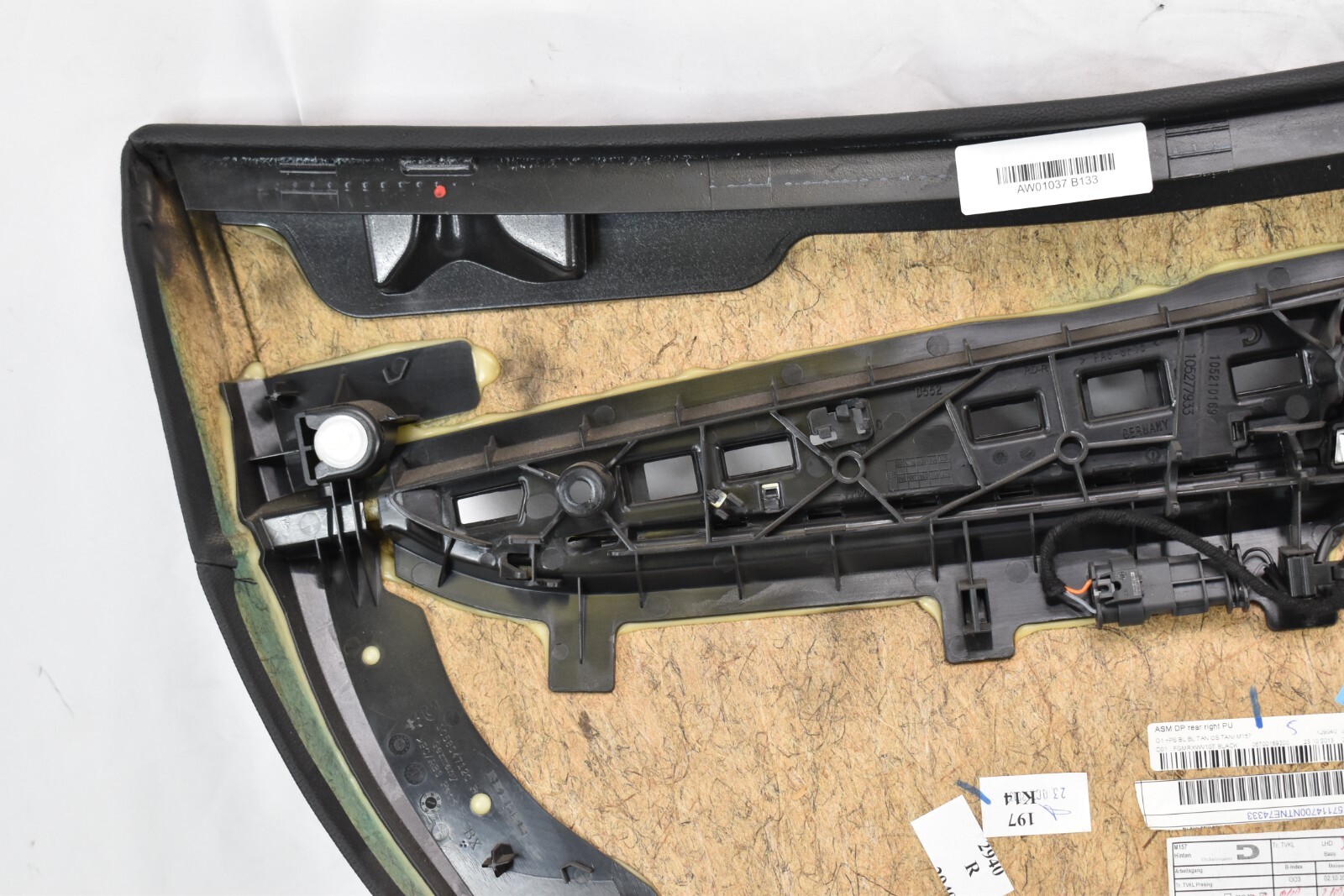🚀 2014-2017 MASERATI GHIBLI RIGHT PASSENGER REAR INTERIOR DOOR PANEL OEM