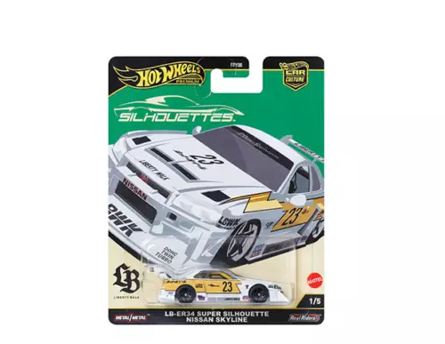 Hot Wheels LB-ER34 Super Silhouette Nissan Silhouettes FPY86-961 G 1/64