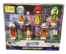 Roblox DEVSERIES Jailbreak Hiding In Plain Sight 6 Action Figures Virtual Code