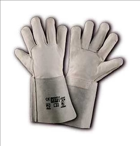 Schweißerhandschuh Rindnarbenleder, 35 cm - Imagen 1 de 1