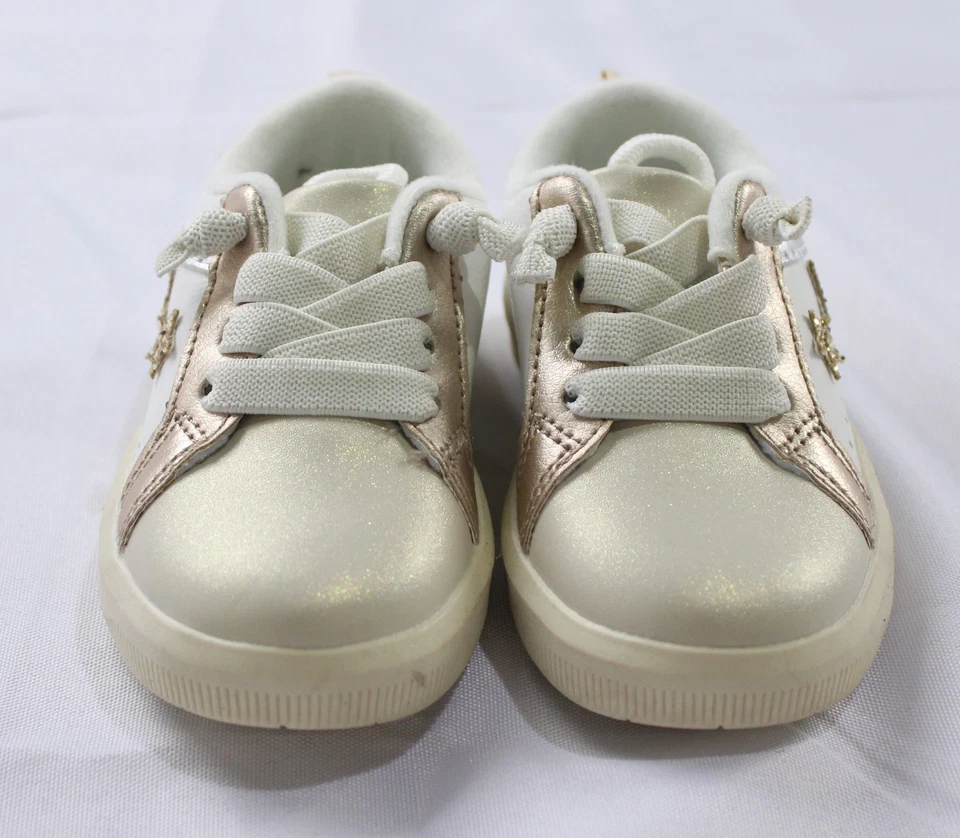 OshKosh B'gosh ребенка ясельного возраста девочек металлический звезда кроссовки AC2 золото размер: США: 5 ЕС: 20 - Изображение 4 из 4