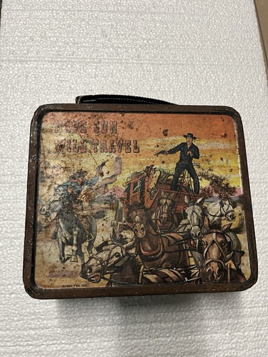 Fiambrera de viaje Paladin Have Gun Will de colección - Imagen 4 de 12