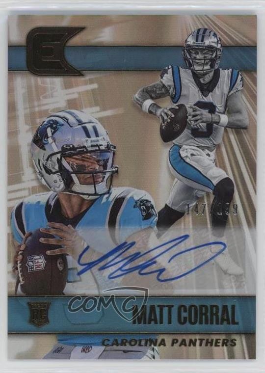 2022 Panini Chronicles Essentials Auto 147/199 Matt Corral #ESS-MAC Auto 13a8