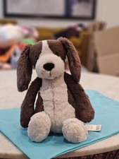 Jellycat Bashful Fudge Puppy Medium 100 Authentic NWT US SHIP FAST