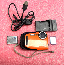 WORKING FUJIFILM FinePix XP70 Compact Digital Waterproof Camera.