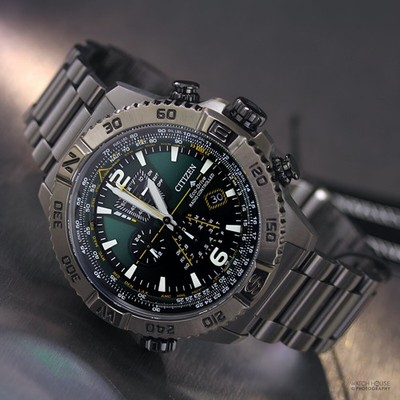 Promaster Eco-Drive Navihawk in TOP-Zustand - Full-Set!