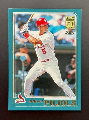 2001 Topps Traded Albert Pujols Rookie Card RC #T247 NM! Cardinals  