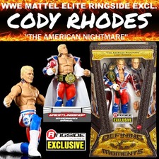 WWE MATTEL ELITE RINGSIDE EXCLUSIVE CODY RHOD...