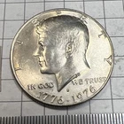 1976  D  Bicentennial Half Dollar     FREE S&H  - Kennedy