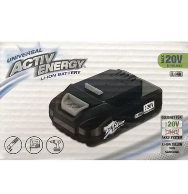 FERREX AKKU  20V LI-Ion 2Ah  Active Energy Neu 