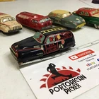 Line Marx Tin Litho Black RCA TV Service Wagon Van Friction Toy 3" Or 1/64 Japan
