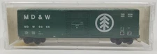 Micro-Trains 02700150 N MD&W 50' Plug Door Rib Side Boxcar #9065 LN/Box