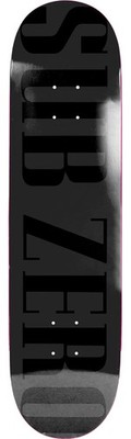 Sub Zero Skateboards Real Life Skateboard Deck - 8.5''