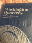 Whitman Washington Quarters Album 1965–1987 Nearly Complete + 2 BU Quarters — photo 1