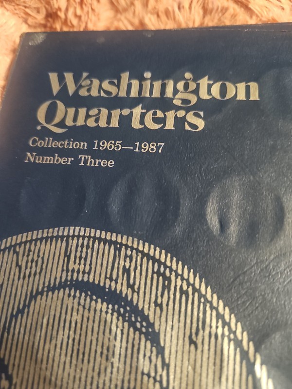 Whitman Washington Quarters Album 1965–1987 Nearly Complete + 2 BU Quarters
