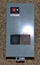 Cutler Hammer Controls 9115 A-c Manual Starter, Size 1, 3 Pole