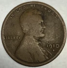 1910-S Lincoln Cent Penny Wheat Cent Better Date Good Condition - 4509