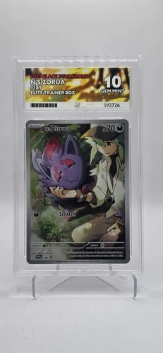 N's Zorua 189 Sv: Scarlet & Violet Promo Cards Holo ACE 10