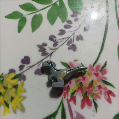 Raptor Figur kompatibel mit großen Marken Stein Dinosaurier Dino ähnlich Lego Spielzeug