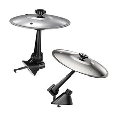 Mini Drum 2 PCS Car Cymbal Air Vent Mounted,14 cm Dia. Musical Car Accessory
