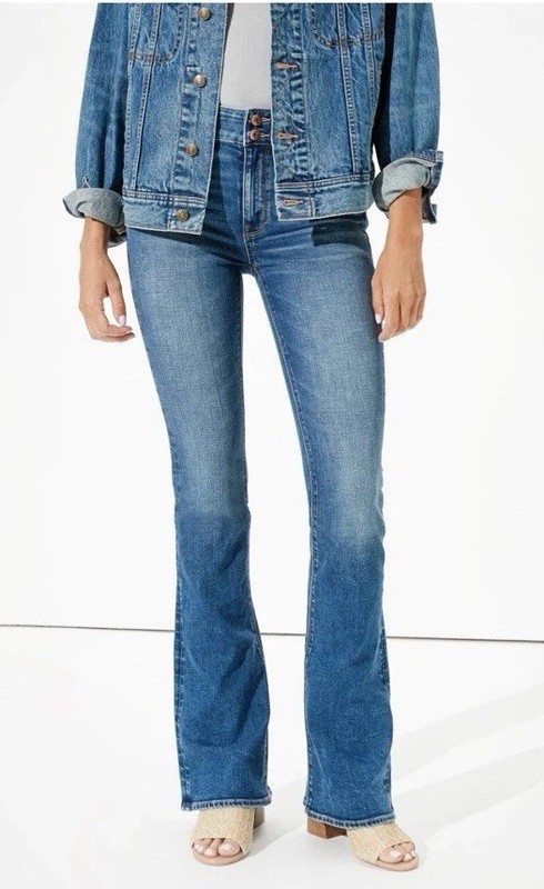 American Eagles Outfitters HI-RISE ARTIST Super STRETCH, Size 8