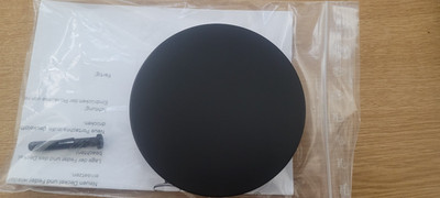 EVOline  Original Port Cuisine Pop-up Ersatzdeckel oben. Schwarz, inkl. Montagestift