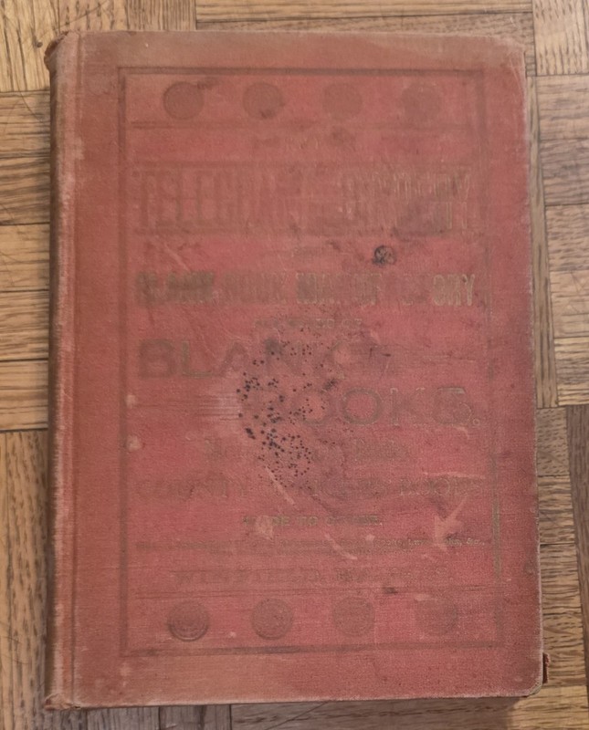 Original 1888 Winfield Kansas City Business Directory Ads Historical Info
