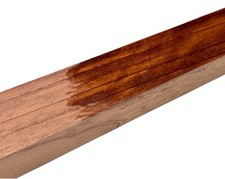 Mottled African Bubinga turning blank 1-7/16" x 1-7/16" x 12" y26 Dried
