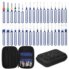 36Pcs Terminal Removal Tool Kit Depinning Tool Electrical Connector Pin Removal
