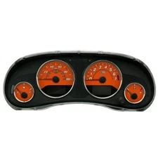 US Speedo Orange Wrangler JK/JKU Gauge Face for Clusters 2011-2018
