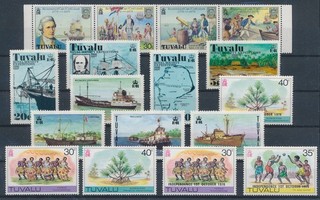 LS99164 Tuvalu selection of nice stamps fine lot MNH