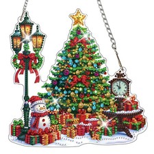 NAIMOER Christmas Diamond Art Hanging Kits for Adults, Christmas Tree Diamond...