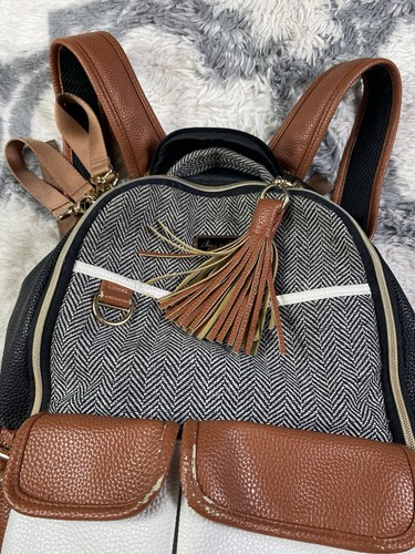 Itzy Ritzy Boss Rucksack Wickeltasche kaffee- und cremefarben Babyausrüstung Taschen - Bild 5 von 8