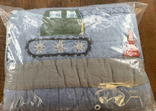 New Pottery Barn Kids Heritage Construction Toddler Quilt