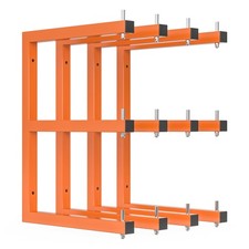 4 PACK Lumber Rack Wall-Mounted Lumber Storage Rack, Heavy Duty Wood Storage ...