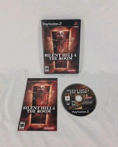 Silent Hill 4 The Room PS2 Complete CIB With Manual VERY CLEAN in Protector