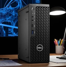 Dell Precision 3240 Compact Core i7-10700 @2.90Ghz 16GB 512GB nvme Nvidia Quadro