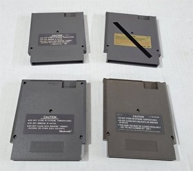 T-128 VINTAGE NINTENDO NES LOT THE SIMPSONS, HOGAN'S ALLEY, NES OPEN & MORE