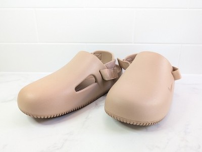 Nike Calm Mules Hemp Slides Straps Unisex M 10 W 11 Comfort Recovery Casual