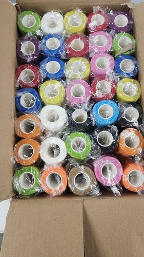52er Pack Selbstklebende Bandage Wrap, 4" x 5 Yards Elastische Kohäsion Bandage Multico