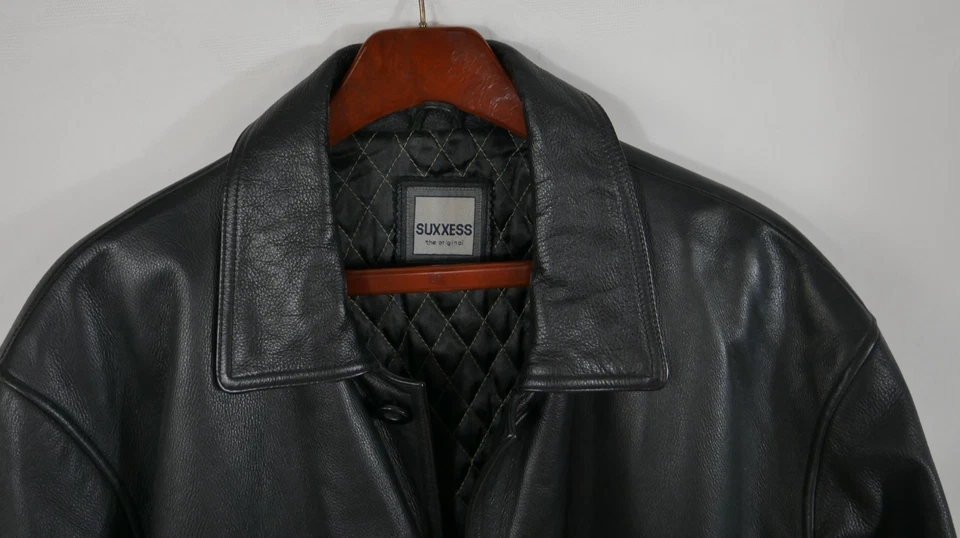 Herren SUXXESS The Original 100% ECHTES LEDER Luxus Lederjacke Größe DE 54 TOP! - Bild 3 von 4
